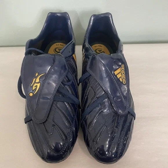 Adidas Absolado TRX FG Predator David Beckham 075613 Size 11 Navy Gold Soccer